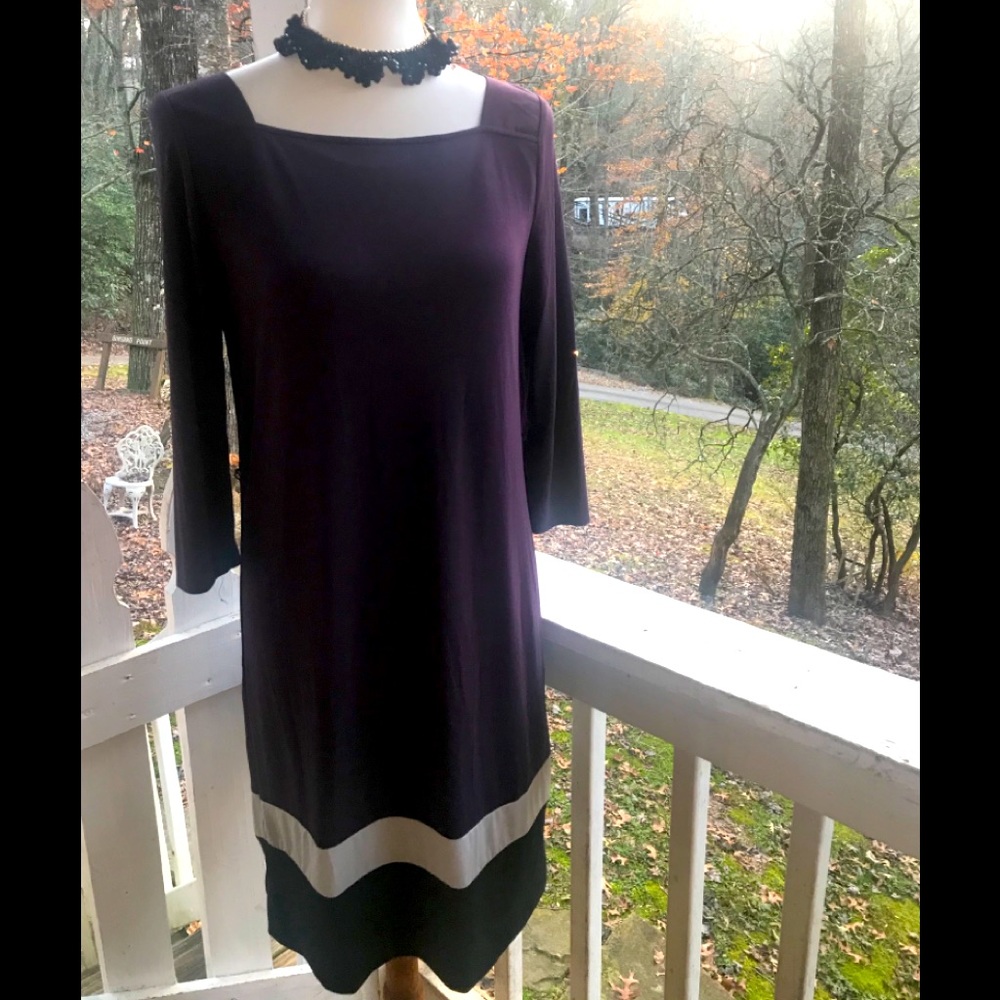 New York & Company Shift Dress S FREE SHIP